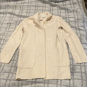 J. Crew Beige Knit Cardigan